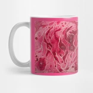 Capillaries flow abstract Mug